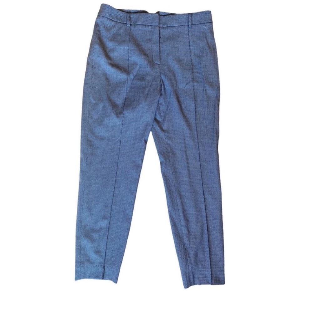 The Fold London trousers in navy diamond print